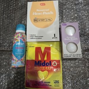 Menstrual womens health feminine products bundle new